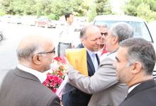 گزارش تصویری از استقبال دانشگاهیان و مردم شاهرود  از پروفسور علی اکبر جلالی  در دانشگاه صنعتی شاهرود
